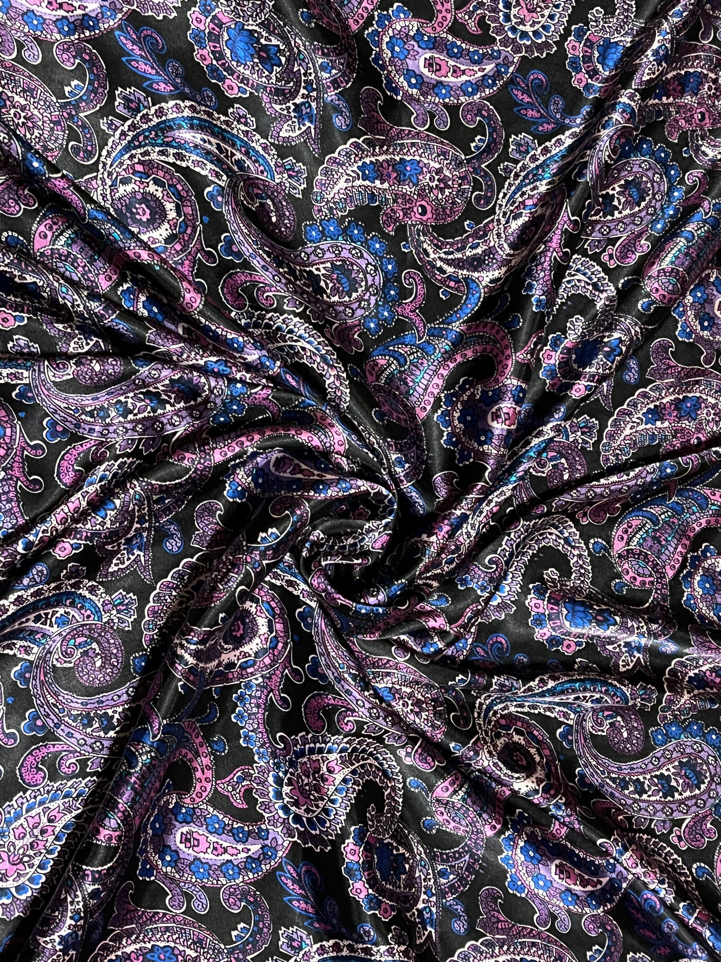 Wild Rag Purple Paisley