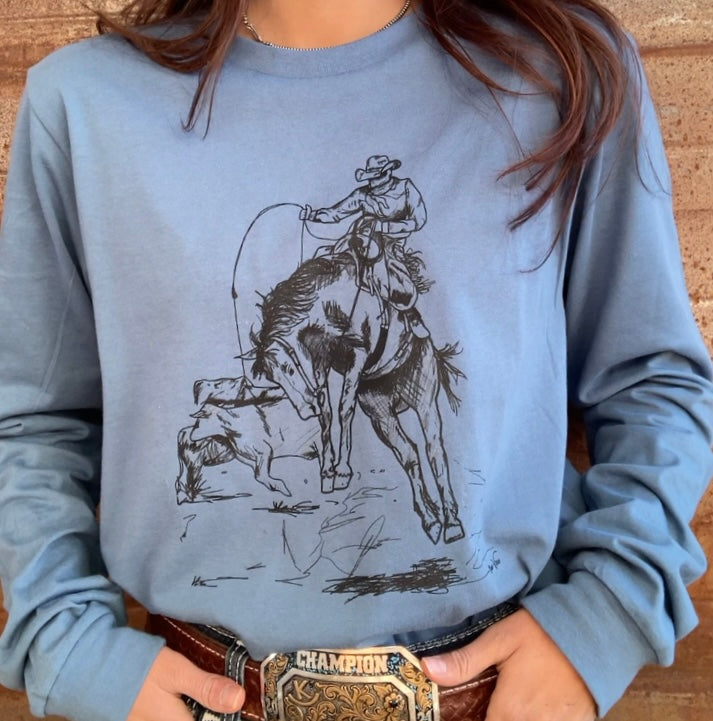 Steel Blue Longsleeve