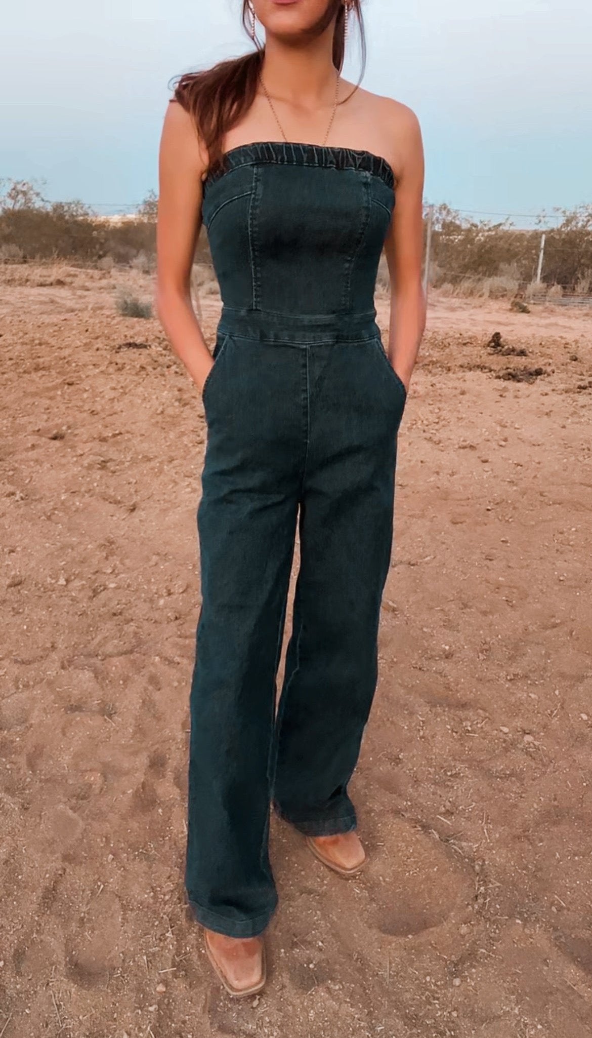 Jolene Denim Jumpsuit