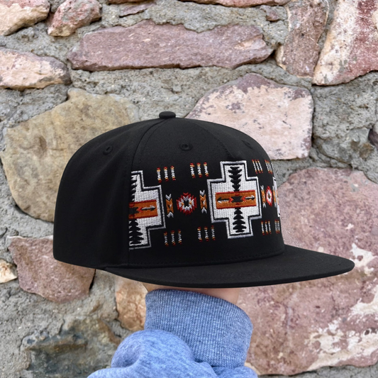 Black Aztec Ball cap