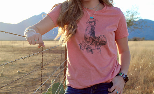 Dawn Rider Short Sleeve Fitted Tee