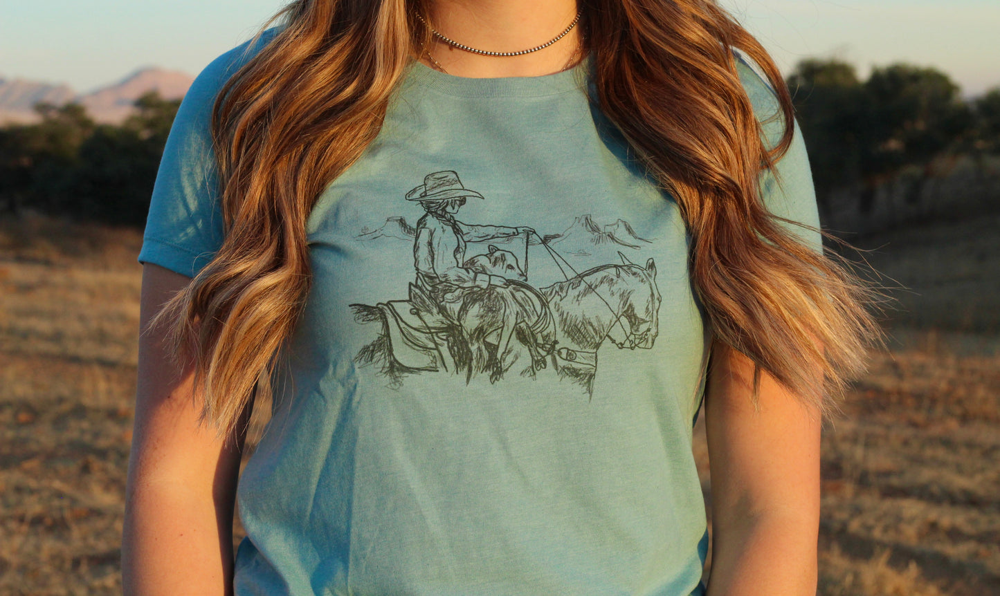 Dally Short Sleeve Fitted T-Shirt
